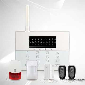 5 years LCD Touch Keypad Home Security GSM Alarm System, Wireless with CE and FCC Mark